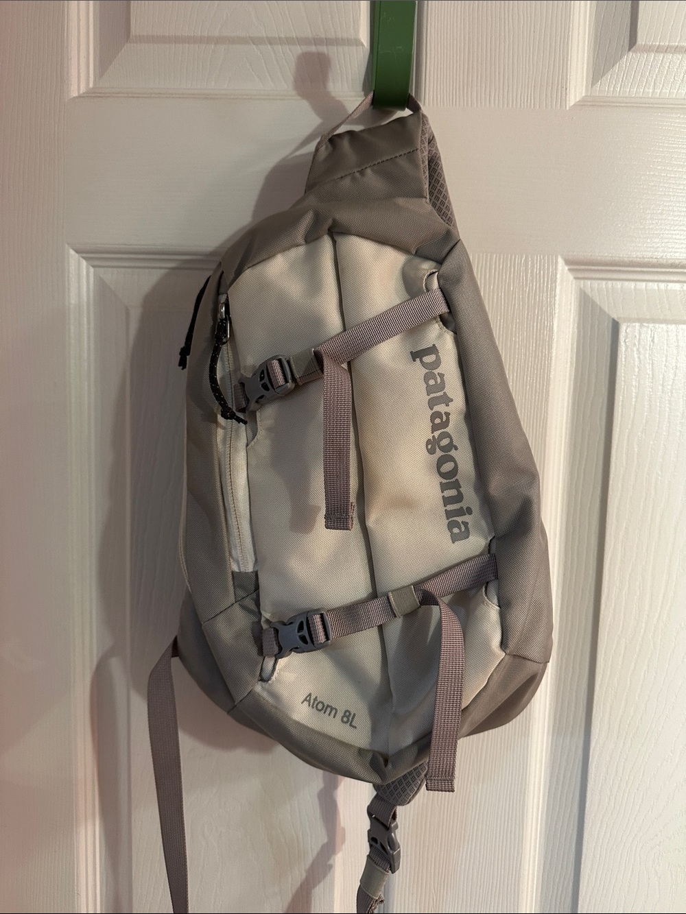 Patagonia Light Gray and Gray Sling Belt Bag